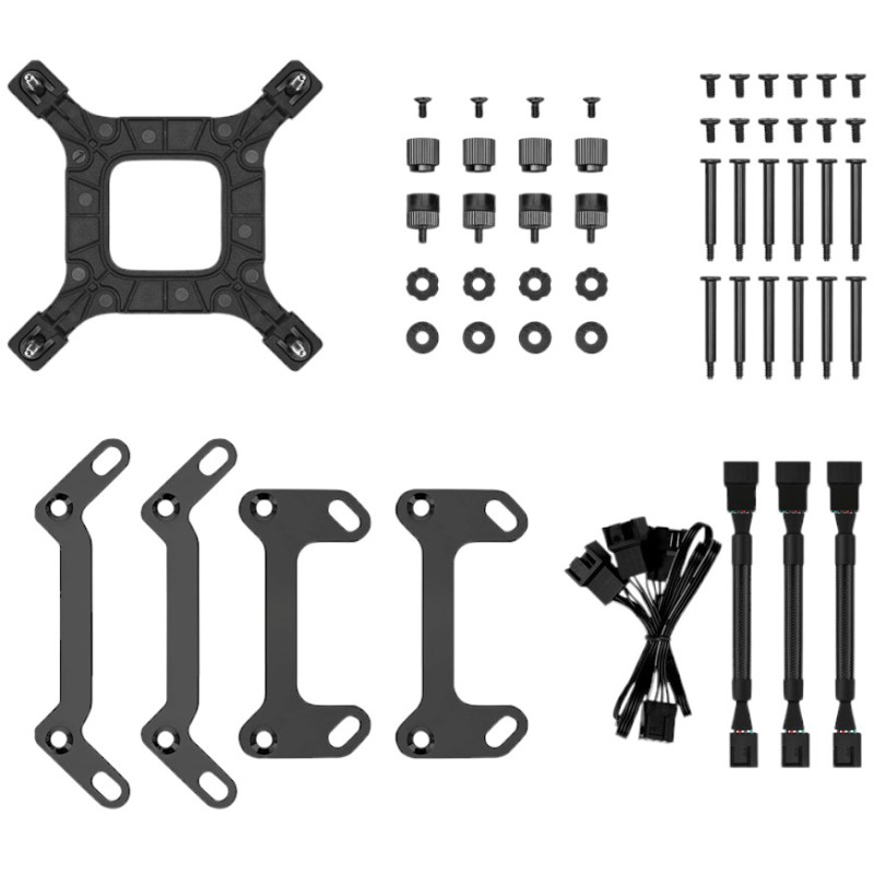 Система водяного охолодження DeepCool LS720S Zero Dark (R-LS720-BKNNMM-G-1)