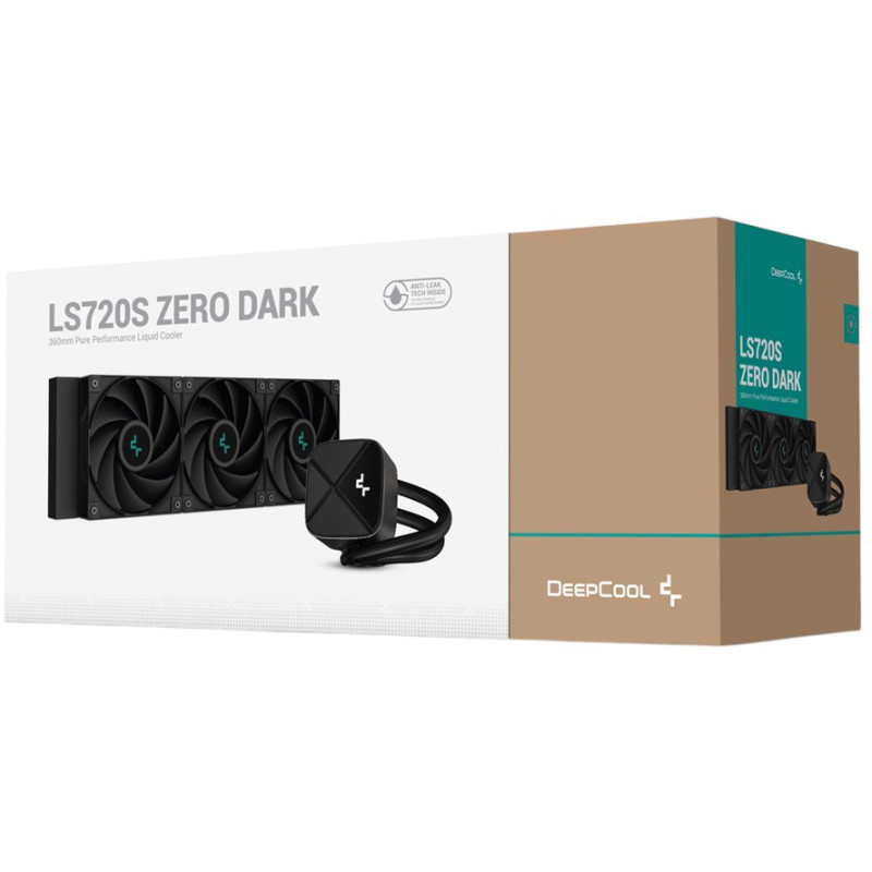 Система водяного охолодження DeepCool LS720S Zero Dark (R-LS720-BKNNMM-G-1)