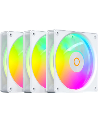 Кулер OCYPUS GAMMA F12 ELITE WH ARGB 3 IN 1 (GAMMA-F12-WH3AM00E-GL)