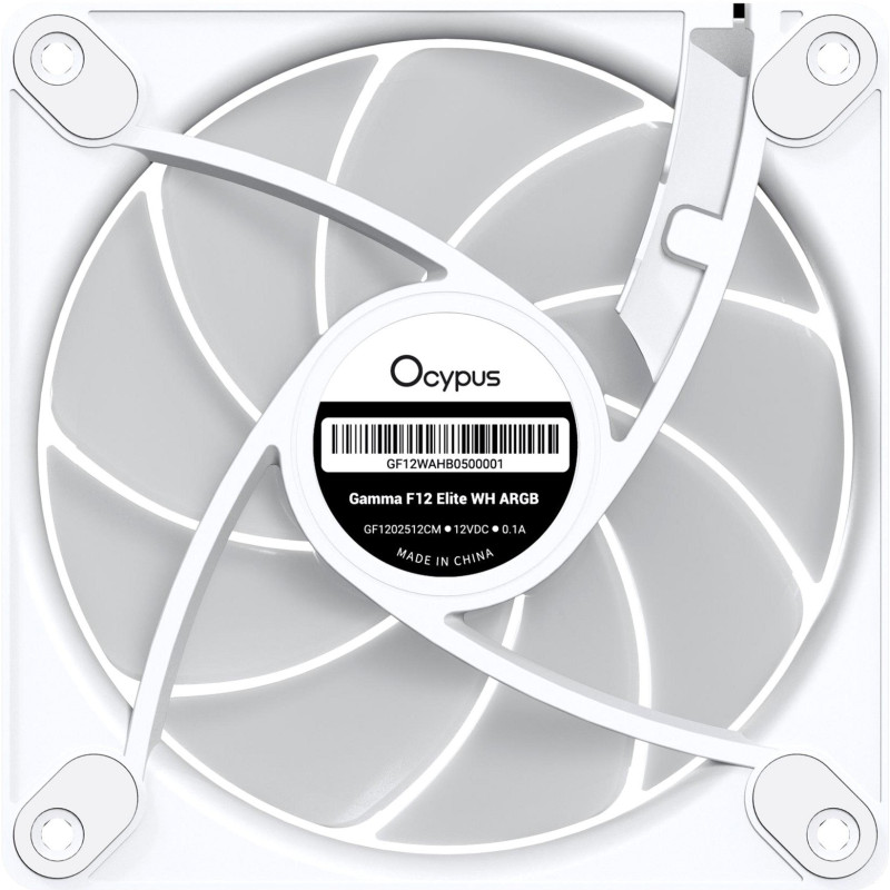 Кулер OCYPUS GAMMA F12 ELITE WH ARGB 3 IN 1 (GAMMA-F12-WH3AM00E-GL)