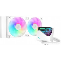 Система водяного охолодження DeepCool LT240 ARGB White (R-LT240-WHAMNC-G-1)