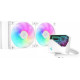 Система водяного охолодження DeepCool LT240 ARGB White (R-LT240-WHAMNC-G-1)