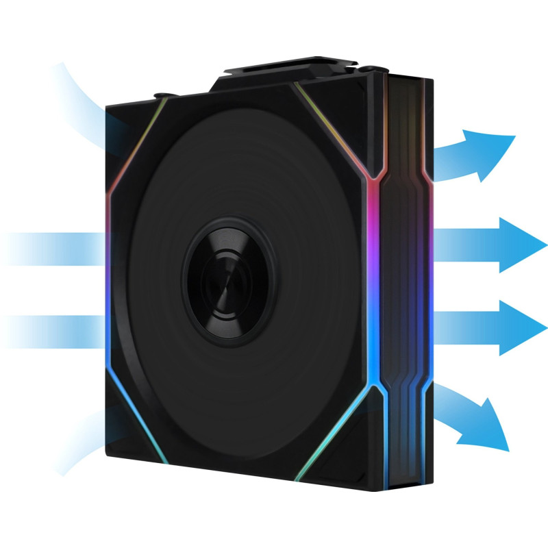 Кулер Lian Li Uni Fan TL Wireless 120-3 Black (G99.12TL1W3B.00)