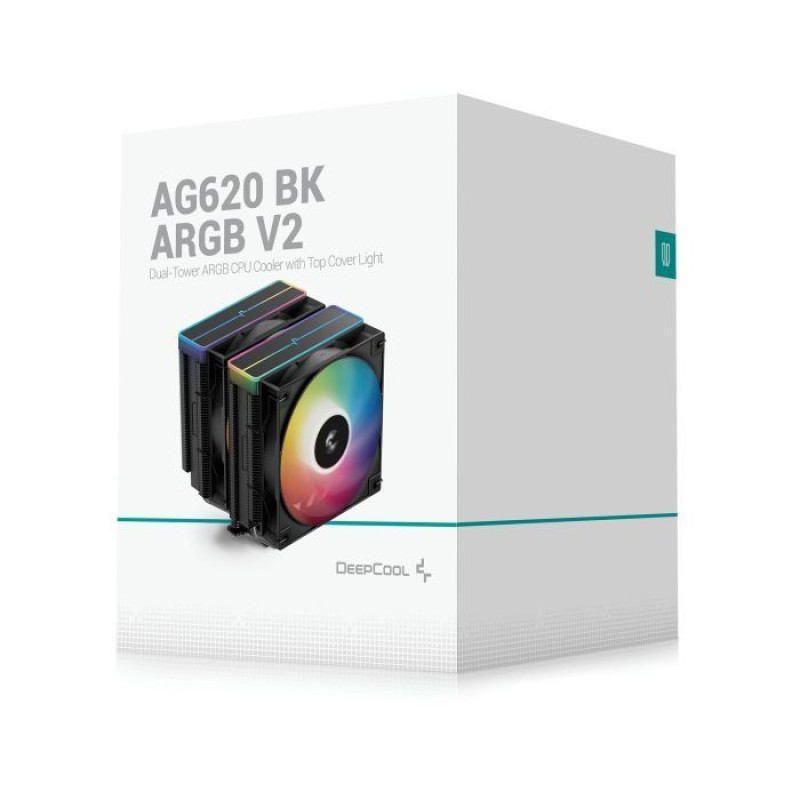 Кулер DeepCool AG620 BK ARGB V2 (R-AG620-BKAMMN-GJD)