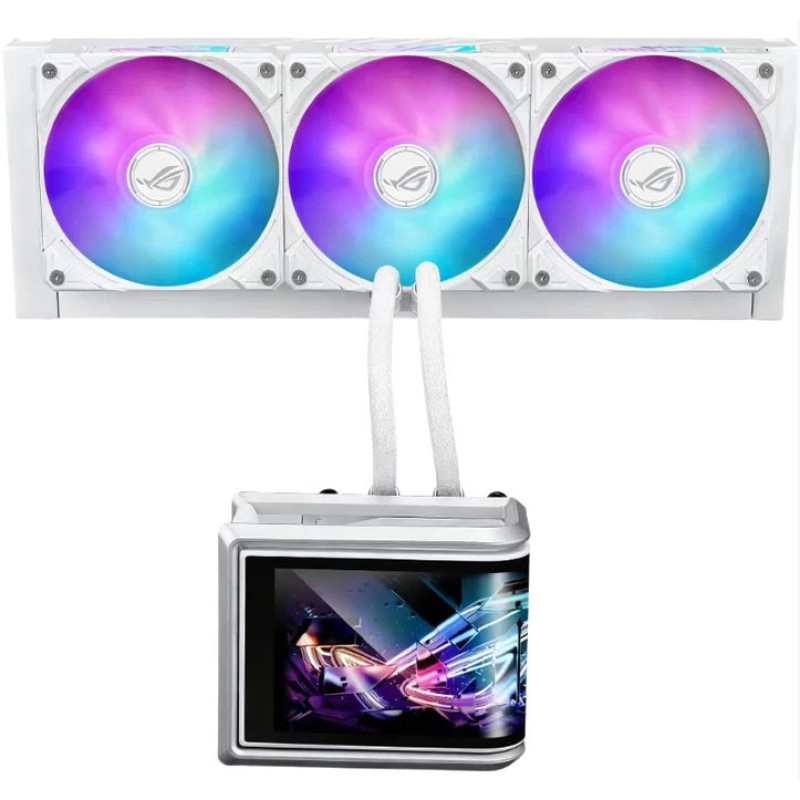 Система водяного охолодження Asus ROG Ryuo IV SLC 360 ARGB White (90RC0152-B0EAY0)