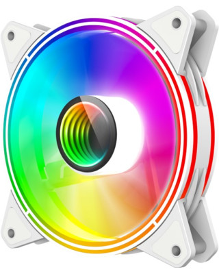 Кулер GAMEMAX FN-12Rainbow-Q-Infinity WT