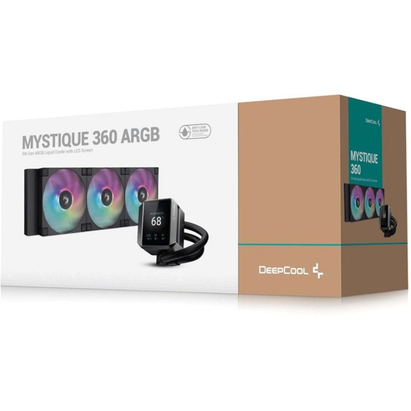 Система водяного охолодження DeepCool Mystique 360 ARGB Black (R-LX750-BKADSNC-G-1)