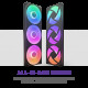 Кулер NZXT F420 RGB Core Fan Single Frame (RF-U42HF-B1) Black