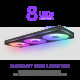 Кулер NZXT F420 RGB Core Fan Single Frame (RF-U42HF-B1) Black