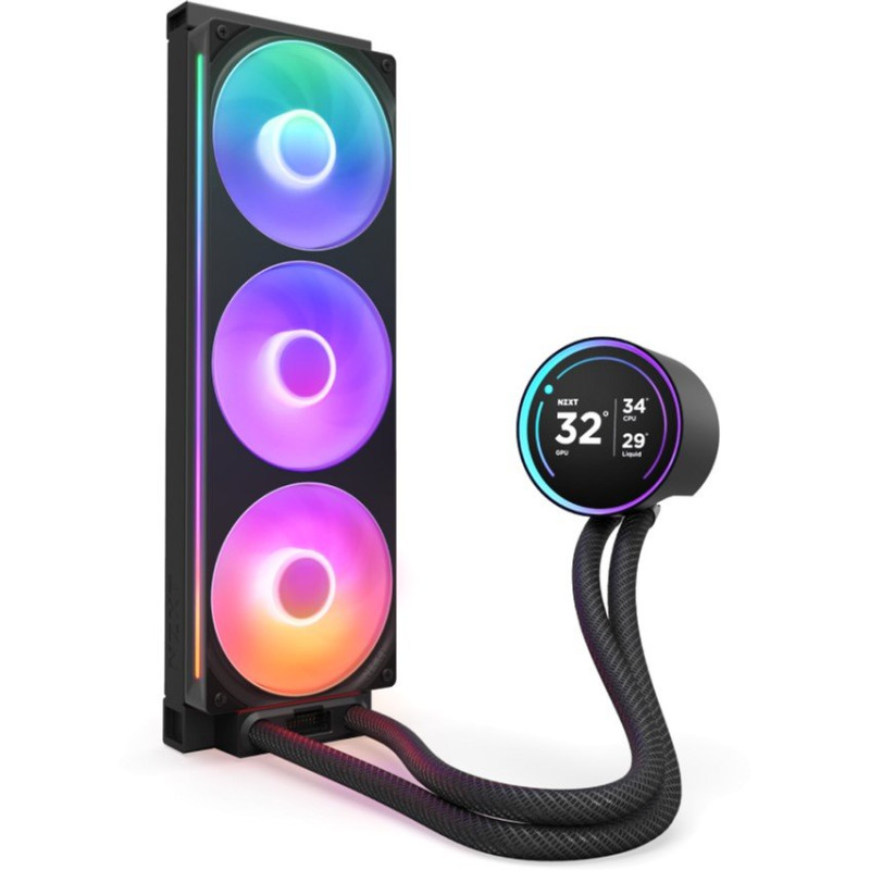 Система водяного охолодження NZXT Kraken Elite 360 RGB Black (RL-KR36E-B2)