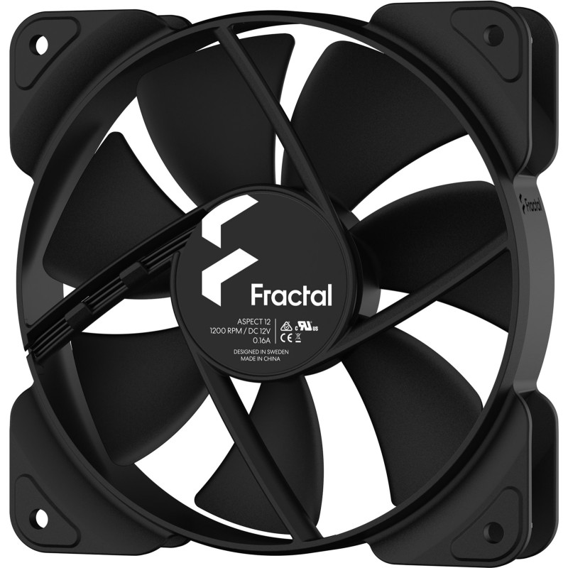Кулер до корпусу Fractal Design Aspect 12 Black (FD-F-AS1-1201)