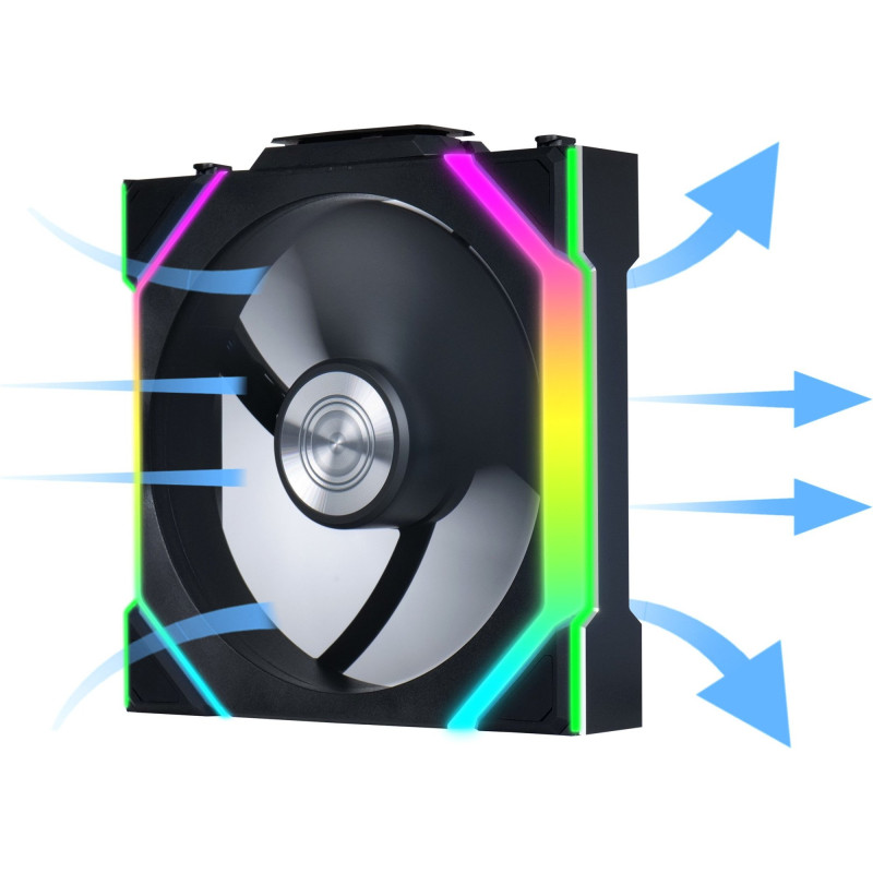 Кулер Lian Li Uni Fan SL WIRELESS 120-1 Black (G99.12SL1W1B.00)