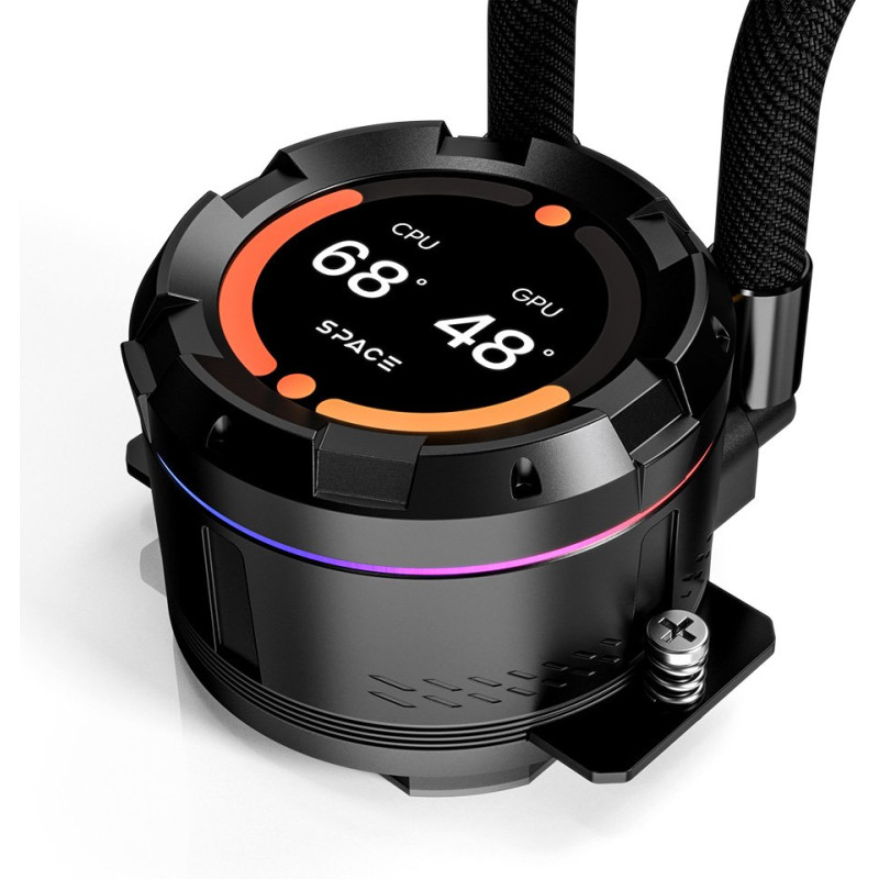 Система водяного охолодження ID-Cooling Space LCD SL240 XE