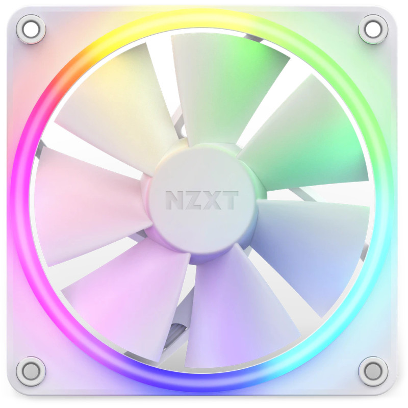 Корпусний кулер NZXT F120RGB Single White (RF-R12SF-W1)