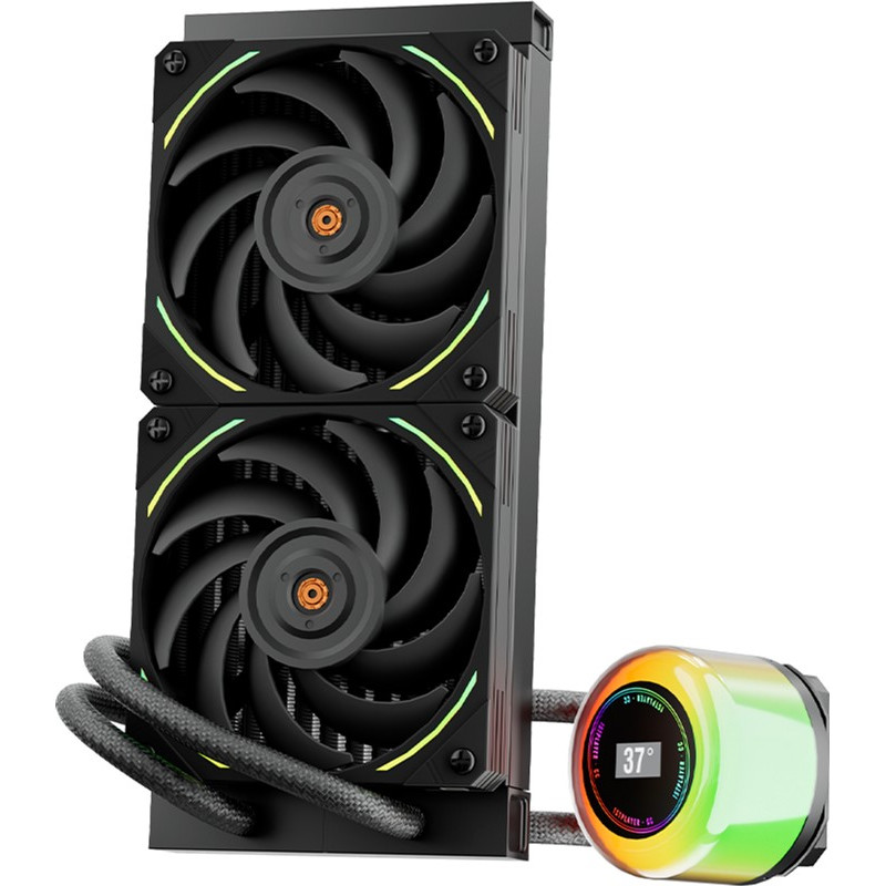 Система водяного охолодження 1stPlayer CC-240 Black