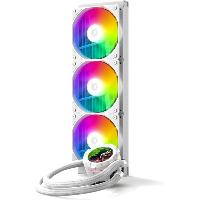 Система водяного охолодження ID-Cooling Space LCD SL360 XE White