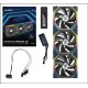 Кулер Lian Li Uni Fan WIRELESS SL 120-3 Black (G99.12SL1W3B.00)