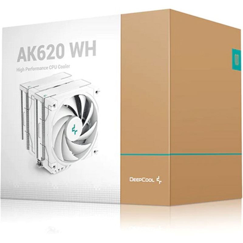 Кулер для процесора DeepCool AK620 WH (R-AK620-WHNNMT-G-1)