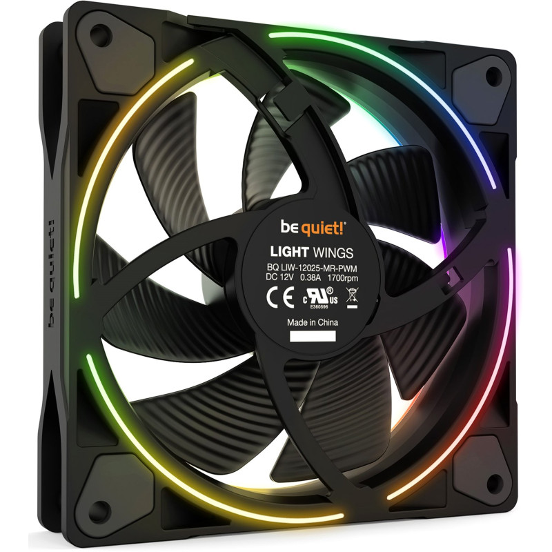 Кулер be quiet! Light Wings 120mm PWM 3-Pack Black (BL076)