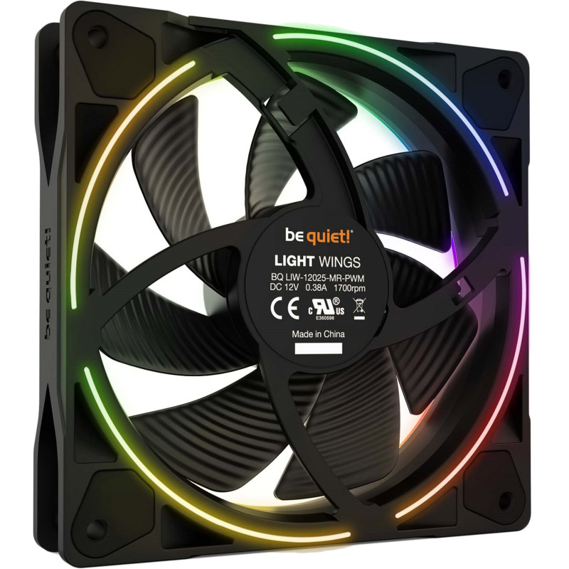 Кулер be quiet! Light Wings 120mm PWM Black (BL072)