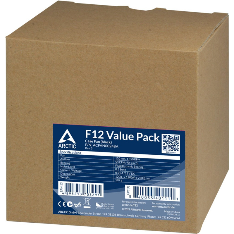Кулер Arctic 120MM 5PCS ACFAN00248A