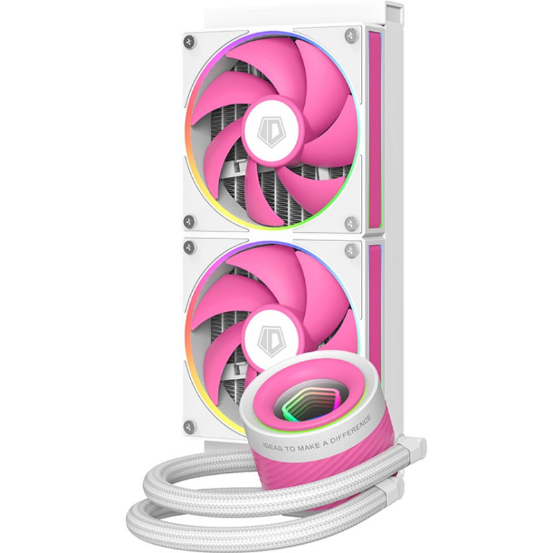 Система водяного охолодження ID-Cooling FX240 INF Pink