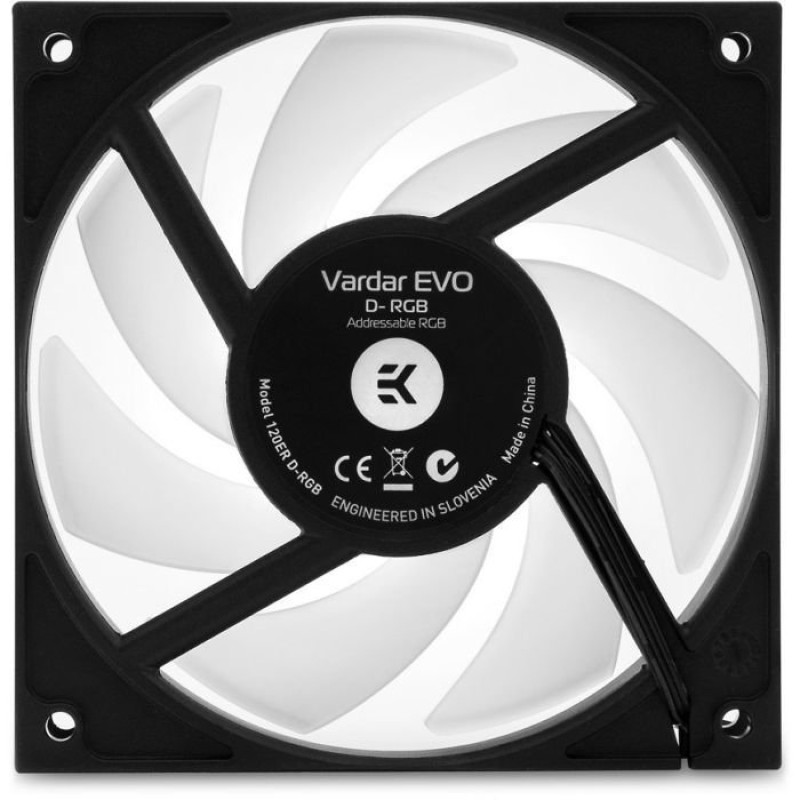 Кулер EKWB EK-Vardar EVO 120ER D-RGB - White (500-2200 RPM)