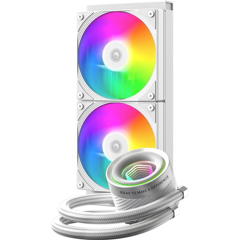Система водяного охолодження ID-Cooling FX240 INF White