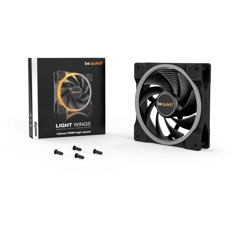 Кулер be quiet! Light Wings 120mm PWM High-Speed Black (BL073)