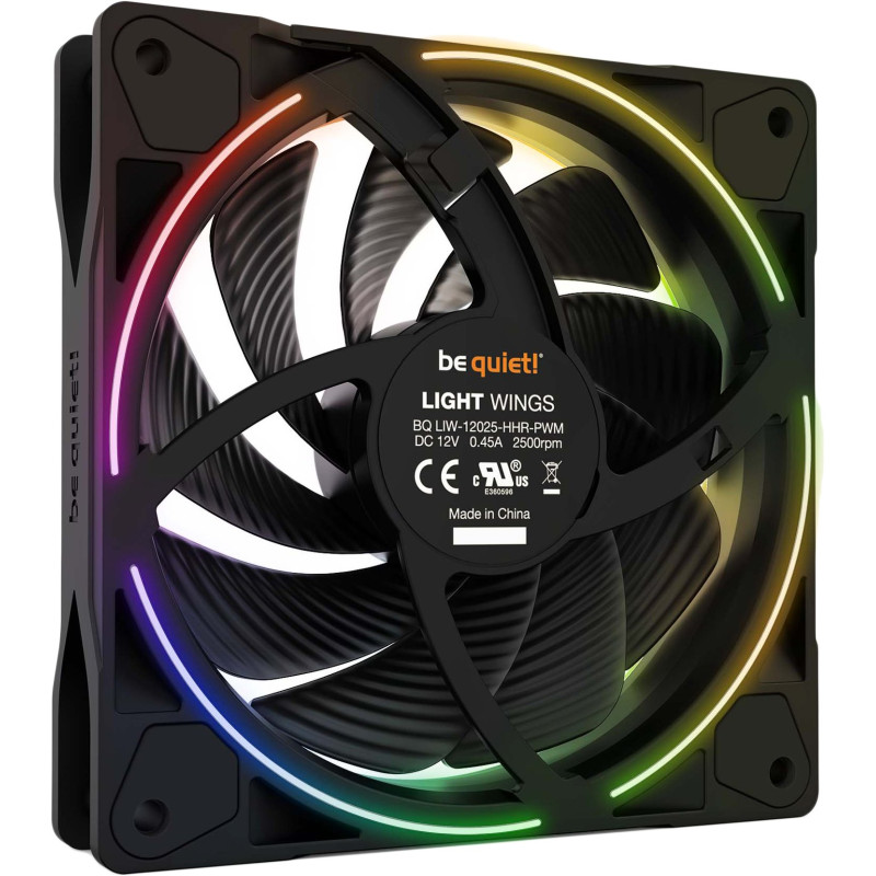 Кулер be quiet! Light Wings 120mm PWM High-Speed Black (BL073)