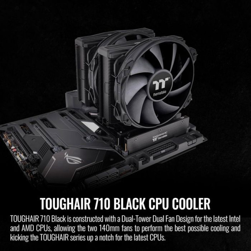 Themaltake Toughair 710 Black (CL-P117-CA14BL-A)