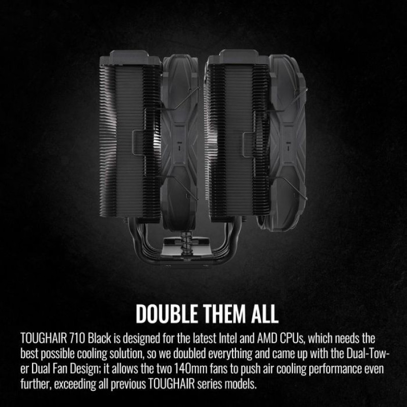 Themaltake Toughair 710 Black (CL-P117-CA14BL-A)