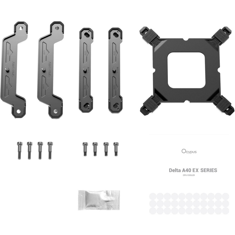 Кулер OCYPUS DELTA A40 BK ARGB (DELTA-A40-BK1NAWN00E-GL)