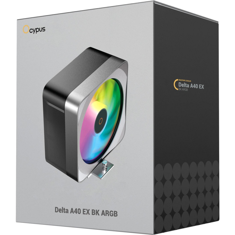 Кулер OCYPUS DELTA A40 BK ARGB (DELTA-A40-BK1NAWN00E-GL)