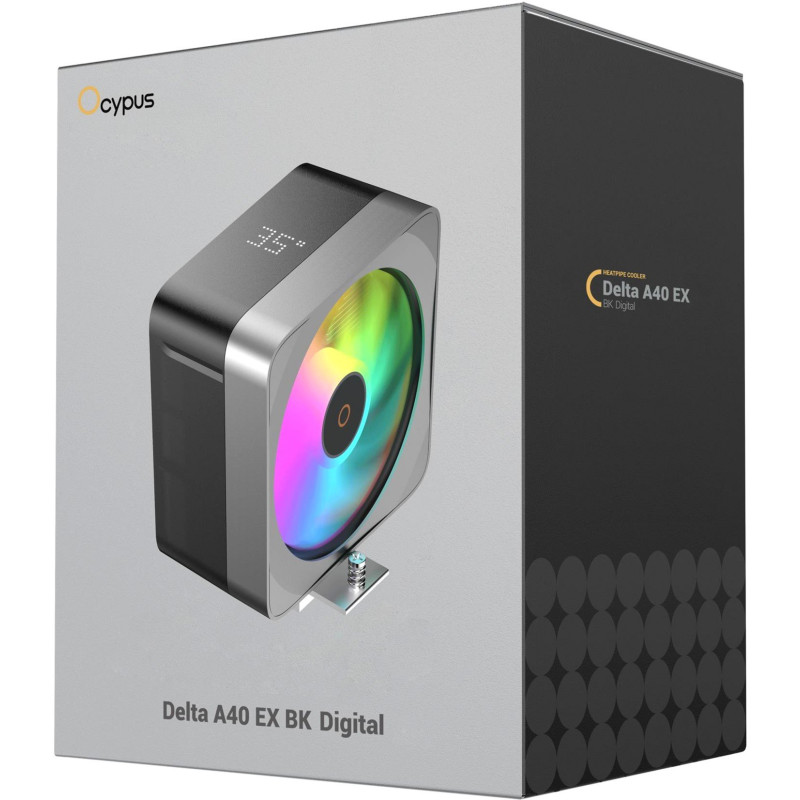 Кулер OCYPUS DELTA A40 BK DIGITAL EX (DELTA-A40-BK1NAWD00E-GL)
