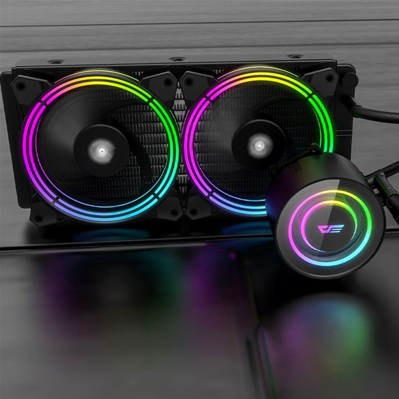 Система рідинного охолодження Darkflash TR240 Black