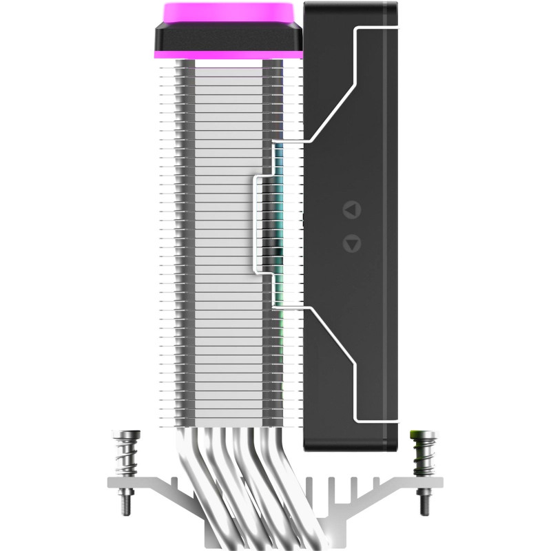 Кулер OCYPUS DELTA A40 BK ARGB (DELTA-A40-BK1AAWN00S-GL)