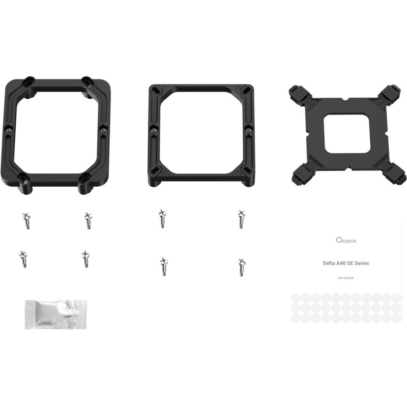 Кулер OCYPUS DELTA A40 BK ARGB (DELTA-A40-BK1AAWN00S-GL)