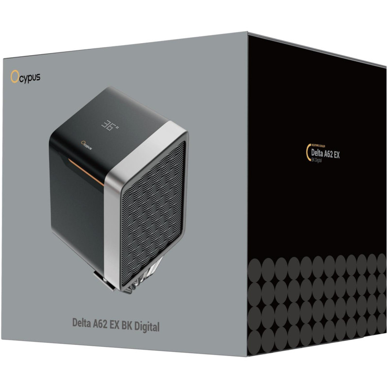 Кулер OCYPUS DELTA A62 BK DIGITAL EX (DELTA-A62-BK2NNWD00E-GL)