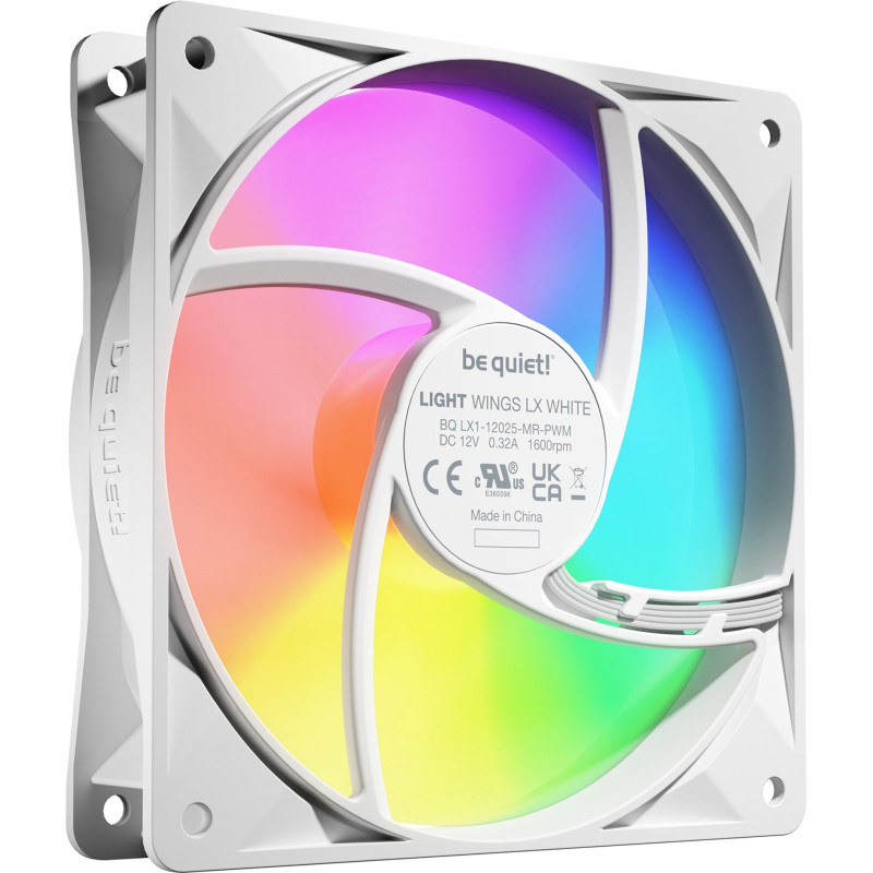 Кулер be quiet! Light Wings LX 120mm PWM 3-Pack White (BL122)