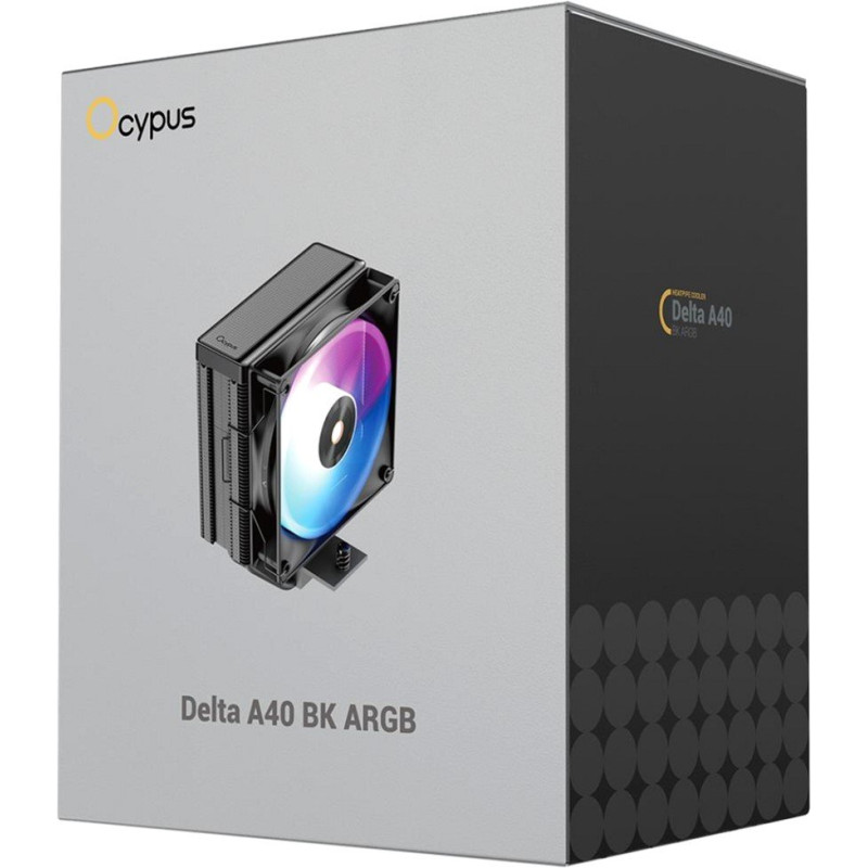Кулер OCYPUS DELTA A40 BK ARGB (DELTA-A40-BK1NAWN00X-GL)