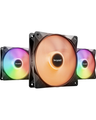 Кулер be quiet! Light Wings LX 120mm PWM High-Speed 3-Pack Black (BL124)