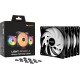 Кулер be quiet! Light Wings LX 120mm PWM High-Speed 3-Pack Black (BL124)