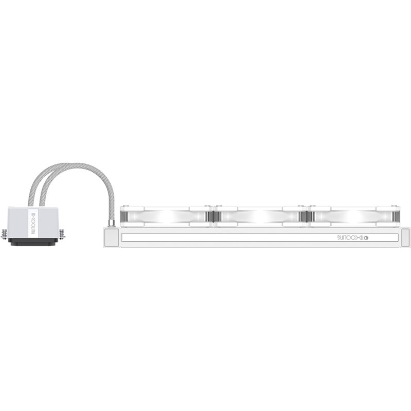 Система водяного охолодження ID-Cooling Dashflow 360 Basic White