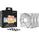 Кулер be quiet! Light Wings LX 120mm PWM High-Speed 3-Pack White (BL125)