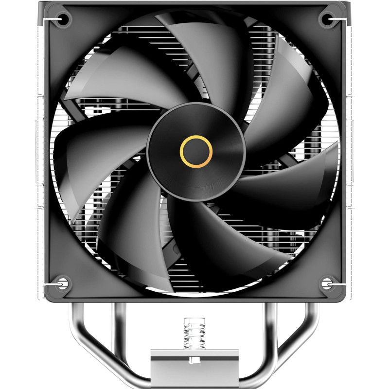 Кулер OCYPUS DELTA A40 ELITE BK DUAL FAN (DELTA-A40-BK2NNWN00X-GL)