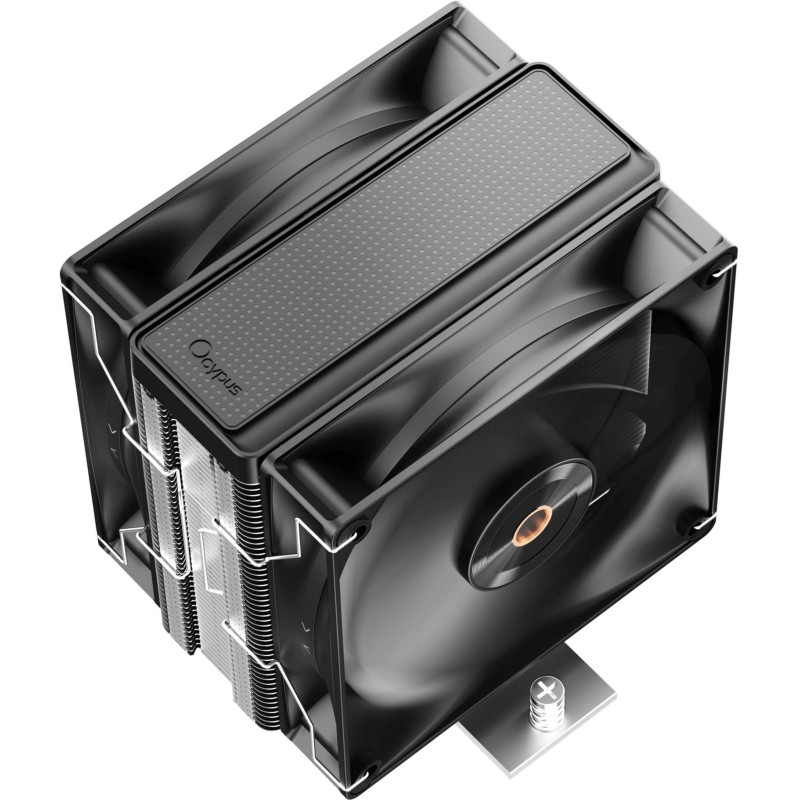 Кулер OCYPUS DELTA A40 ELITE BK DUAL FAN (DELTA-A40-BK2NNWN00X-GL)