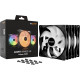 Кулер be quiet! Light Wings LX 140mm PWM 3-Pack Black (BL127)