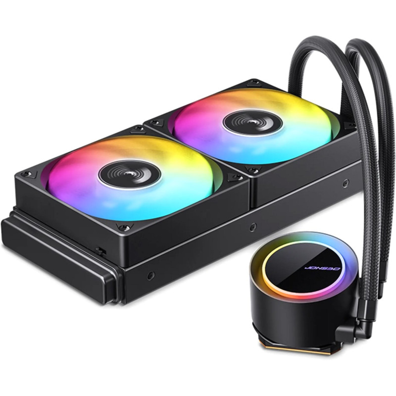 Система водяного охолодження JONSBO TG-240 Black