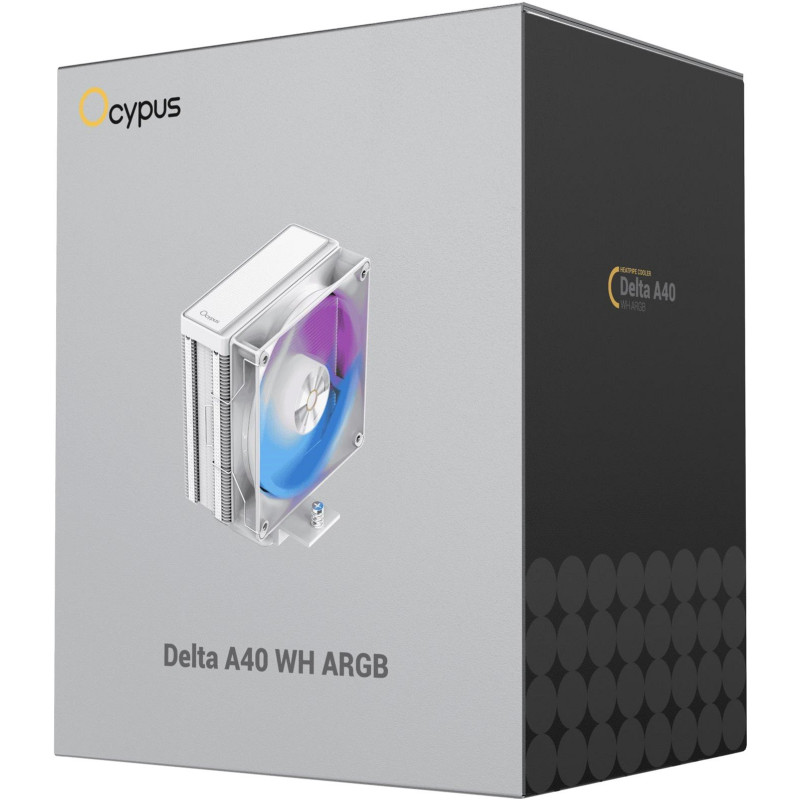 Кулер OCYPUS DELTA A40 WH ARGB (DELTA-A40-WH1NAWN00X-GL)